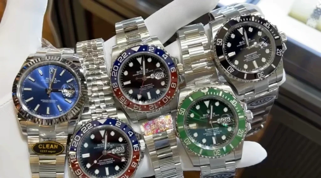 Best luxury style watches under 1000 dollars on dark background