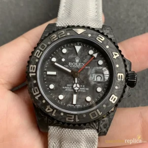 Rolex GMT-Master II Replica Carbon Fiber Strap Swiss Automatic 1:1 Clone Watch