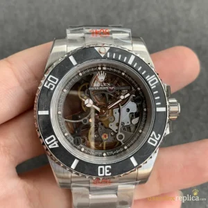 Rolex Submariner Replica Black Bezel Metal Bracelet Men's Swiss Automatic 1:1 Clone Watch